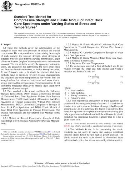 mechanical compressive static stress test|Standards & Documents Search .